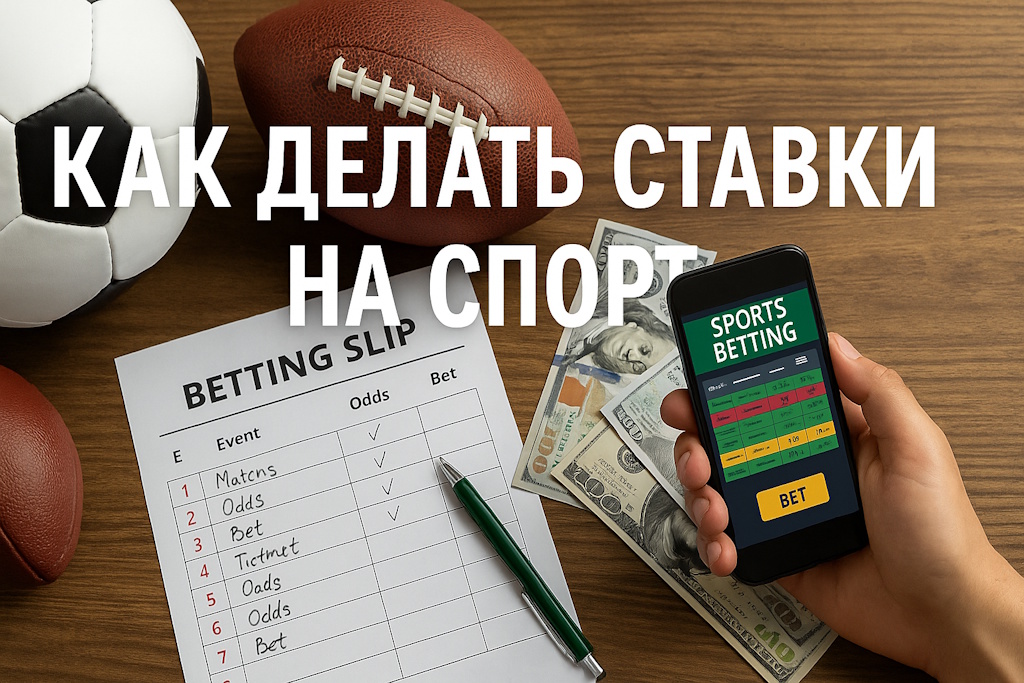 Как делать ставки на спорт: пошаговое руководство для начинающих